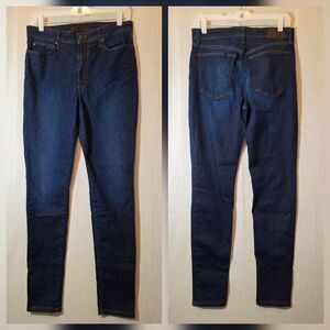 JOES JEANS The Charlie High Rise Skinny Ankle FLawless Dark Denim Jeans Size 30